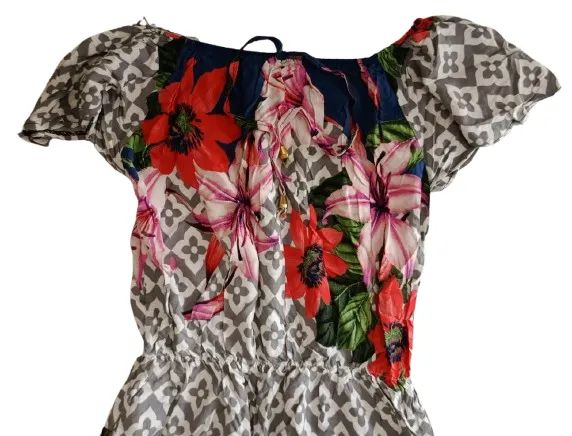 VESTIDO LONGO ESTAMPADO. - Foto 2