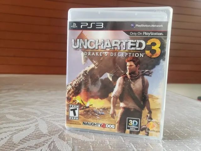 JOGO PS3  Uncharted 3: Drake's Deception