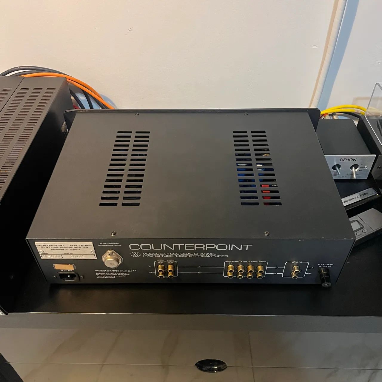 Pre amplificador valvulado Counterpoint SA-1000 - Foto 4