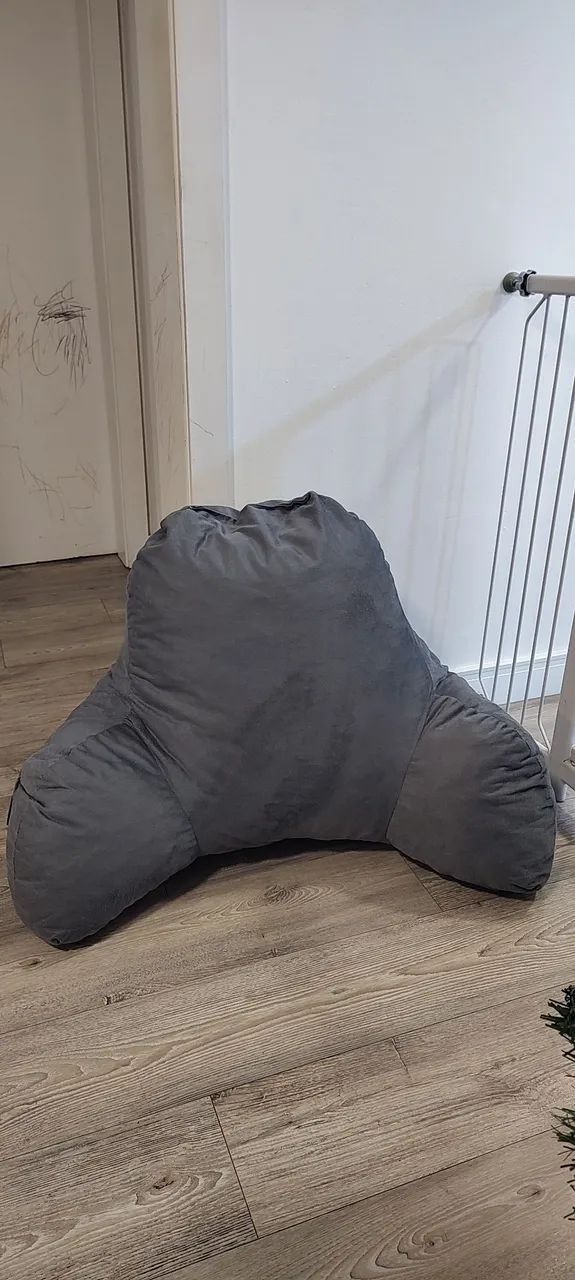 Almofadão Encosto Dino Veludo Ortobom, Novo e Sem Uso!