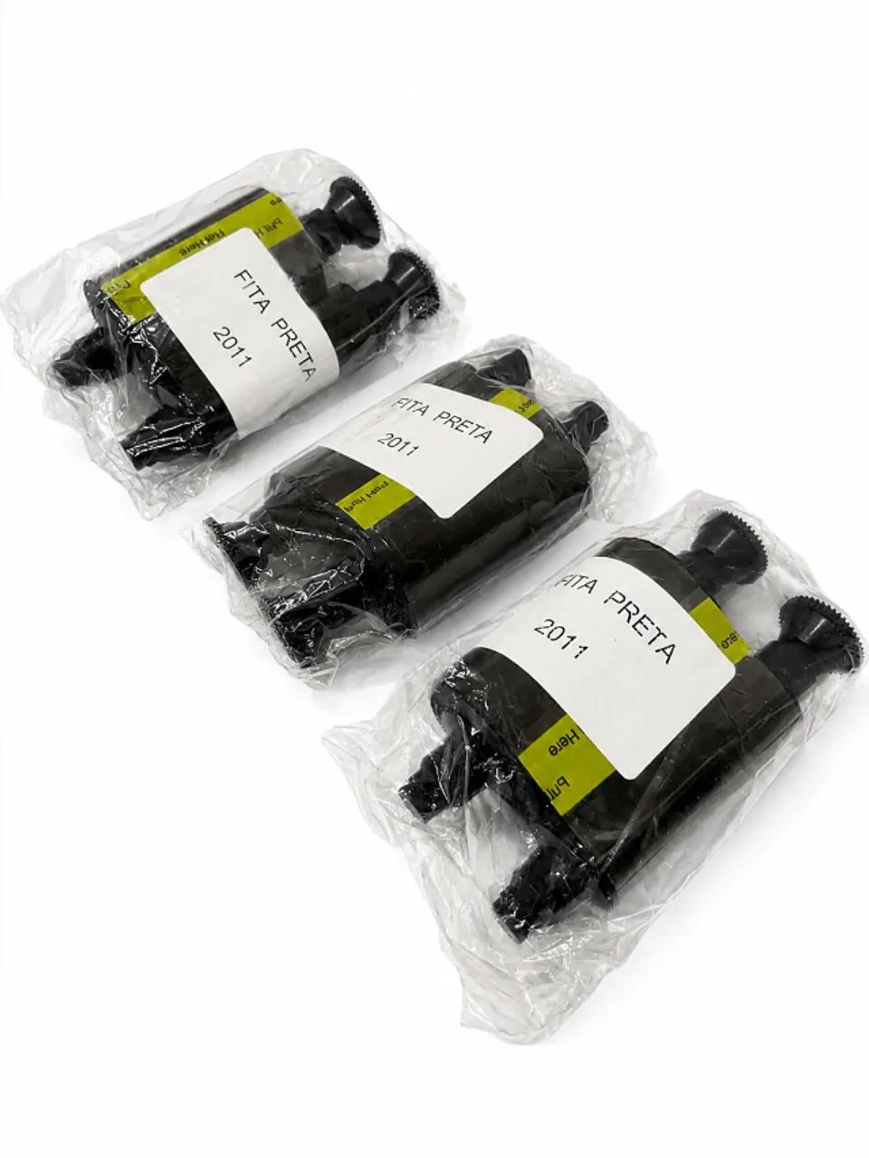 Kit 3 Ribbon Compativel Evolis R2011 Pebble Dualys