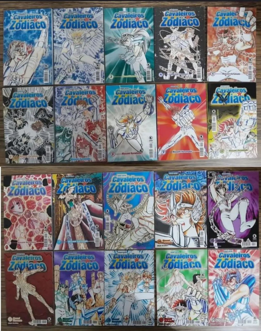Mangás Cavaleiros do Zodíaco - Coleção completa - Livros e