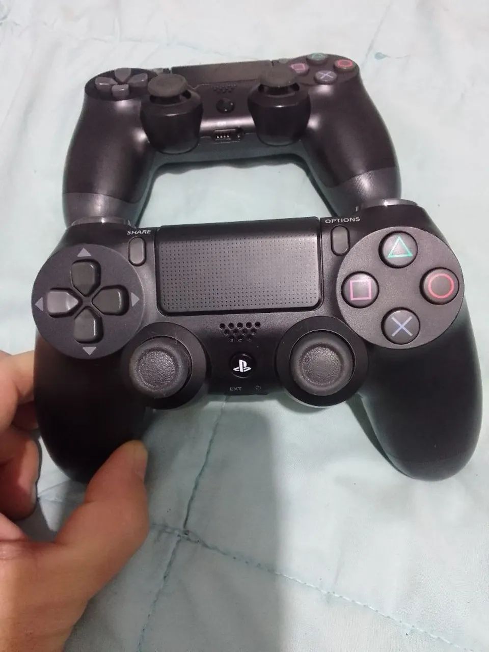 Controle ps4 funcionando orig e par.