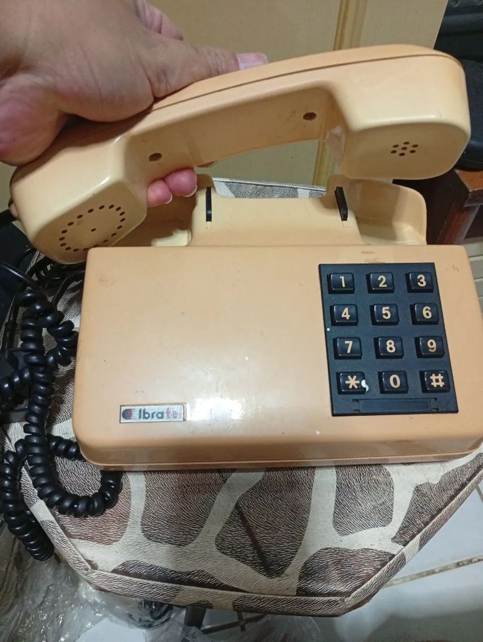 Vendo aparelho de telefone fixo antigo Ibratel  - Foto 2