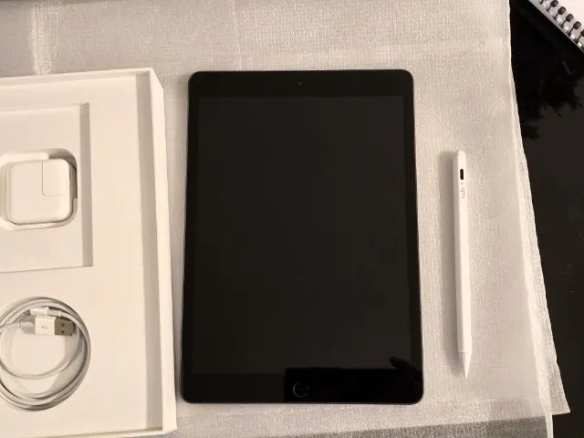 Apple iPad 7ª geração (2019) Space Gray 32GB + caneta - Foto 3