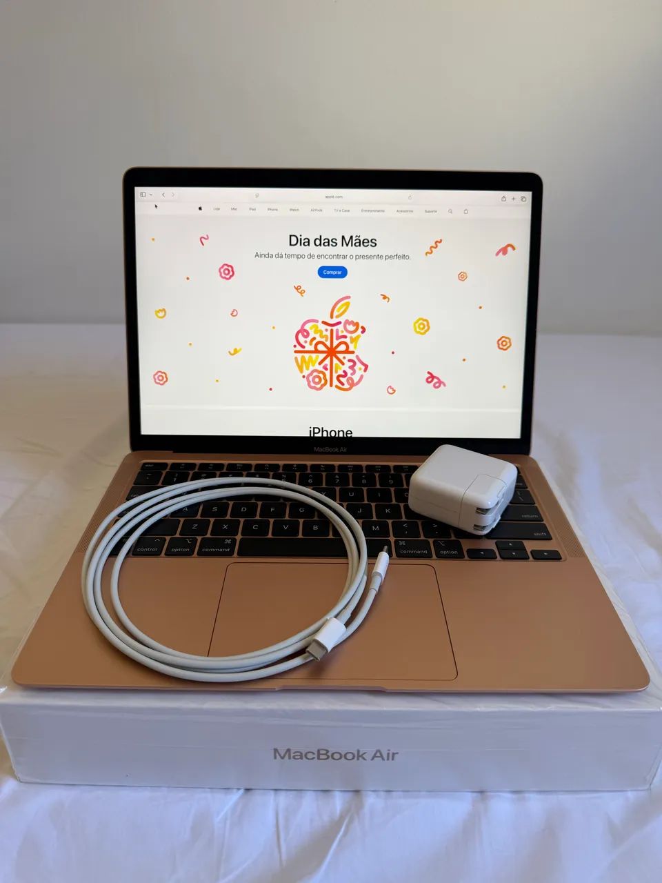 Macbook air M1 rose , perfeito estado !!  Ler anuncio . - Foto 4