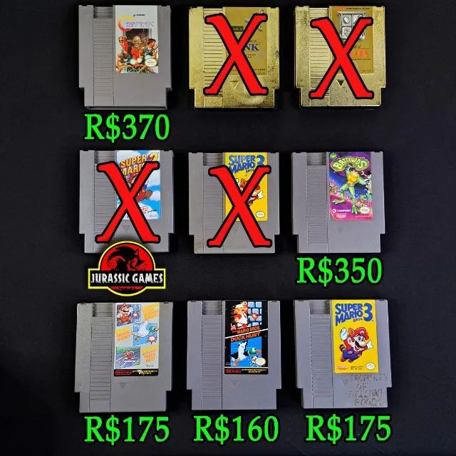 Jogos NES Originais Nintendo. Metroid, Metal Gear, Yo Noid,  - Foto 3