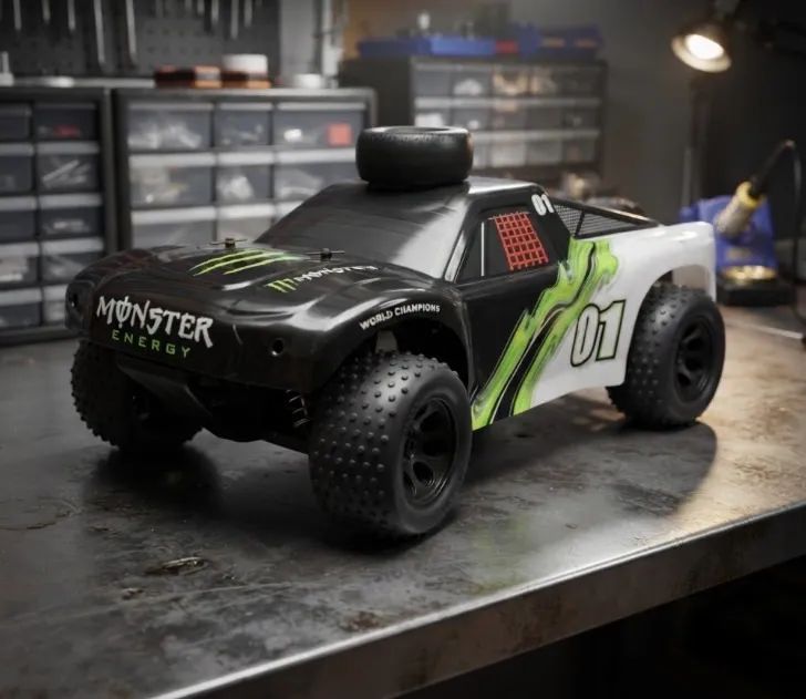 Automodelo 4x4 RC Elétrico  - Foto 5