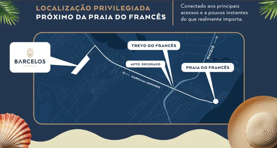 Barcelos Residence em Marechal Deodoro próximo à praia do Francês
