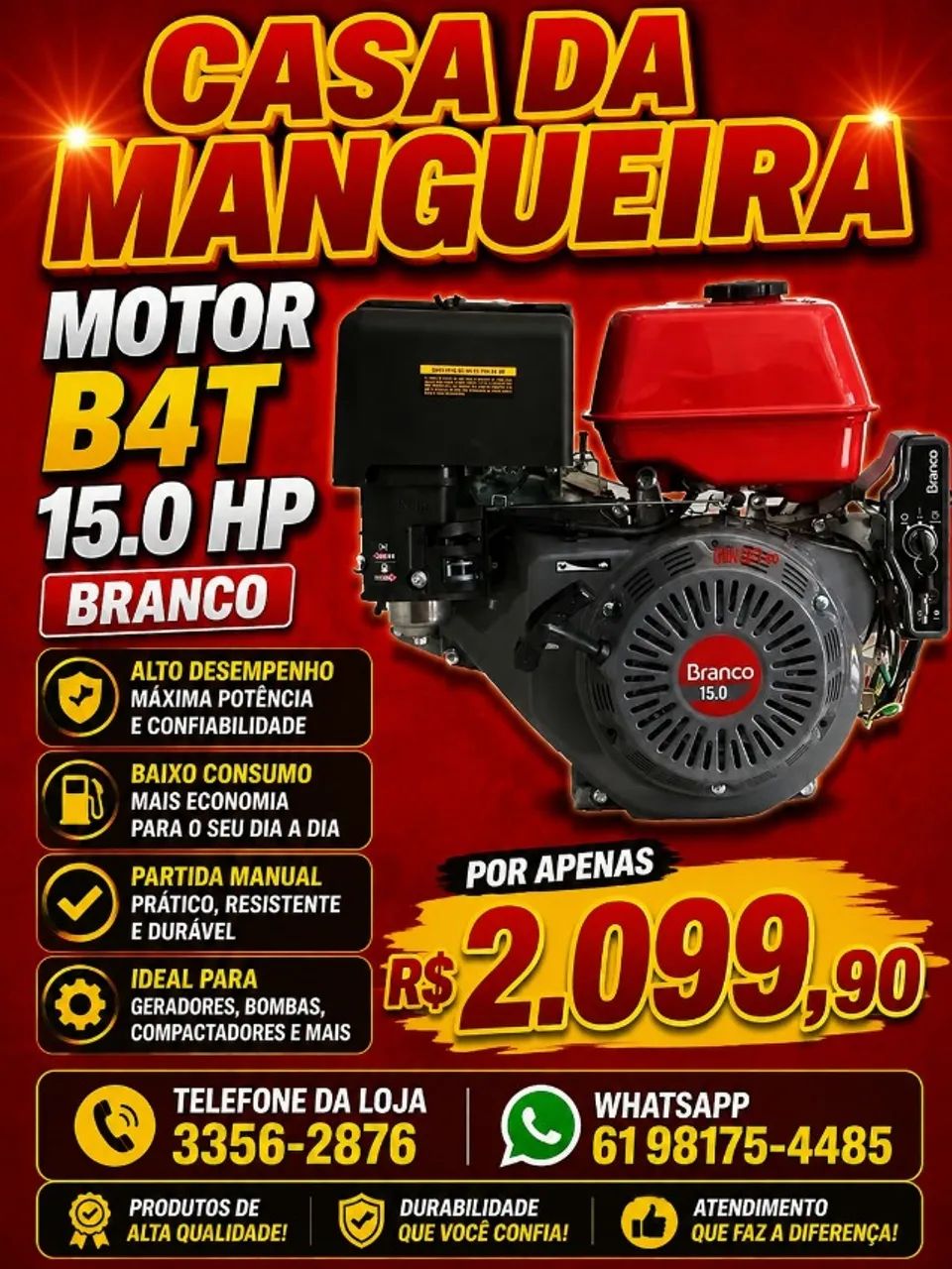 MOTOR B4 MARCA BRANCO