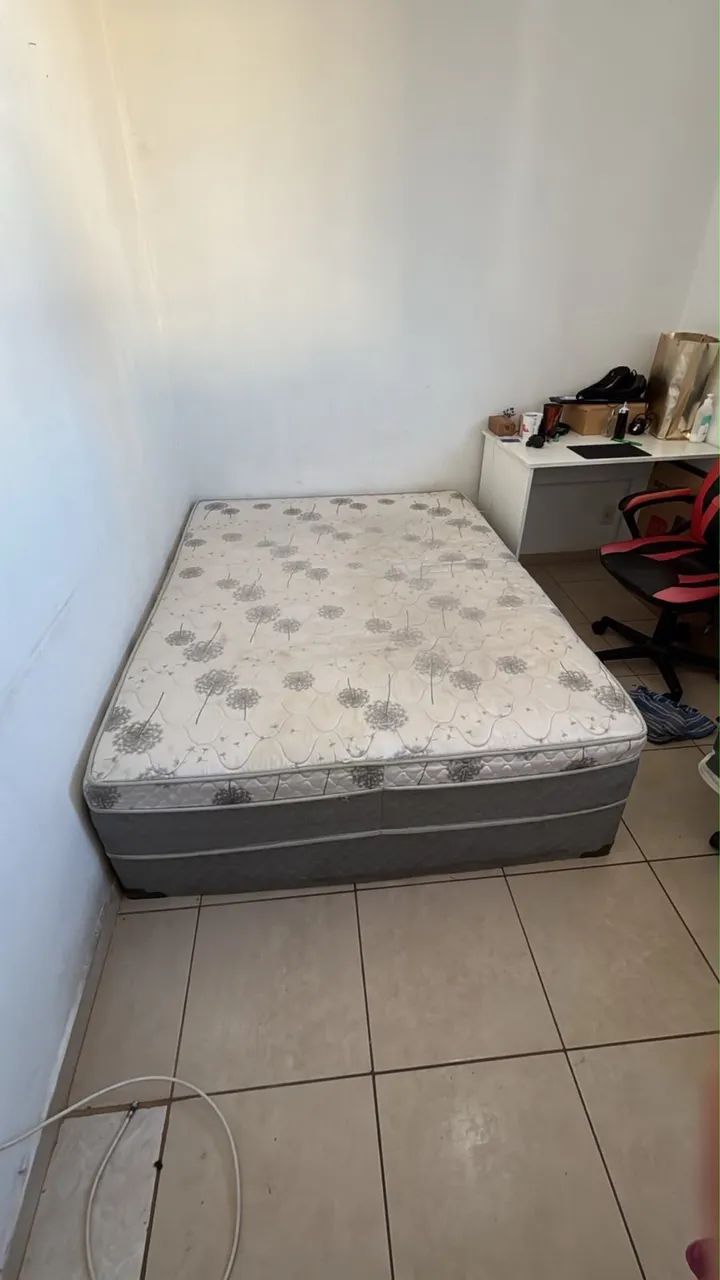 Cama box embutida 