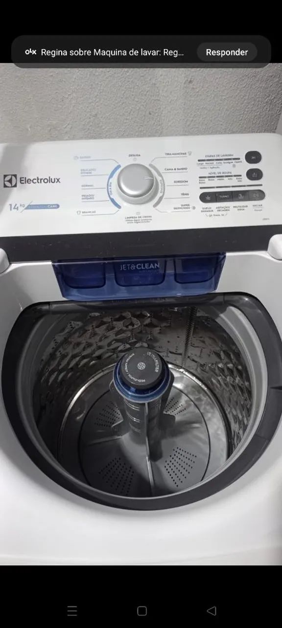 Máquina de lavar 14 kg semi nova 
