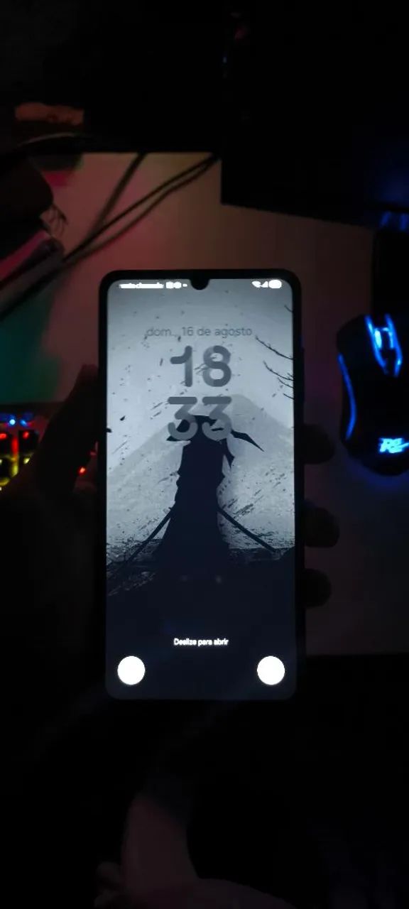 Celular 128gb Samsung A06 com película 