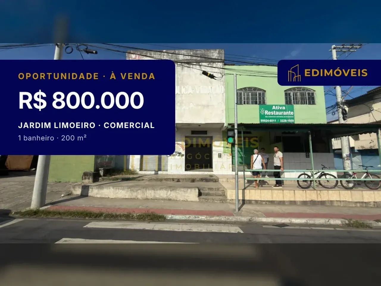 Jardim Limoeiro: Prédio comercial perfeito para escritórios e lojas