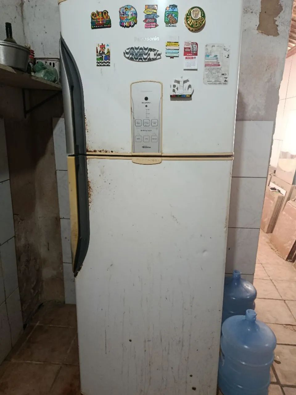 Geladeira Panasonic placa com defeito 