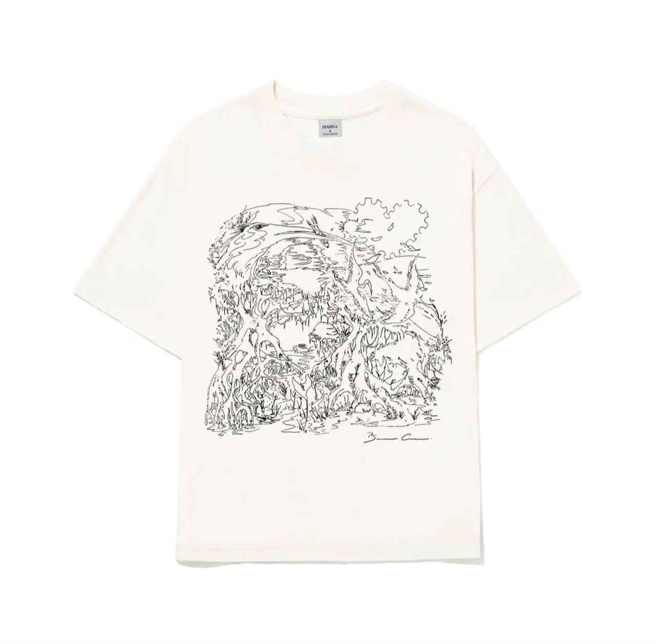 CAMISA BARRA CREW MANGUEZAL