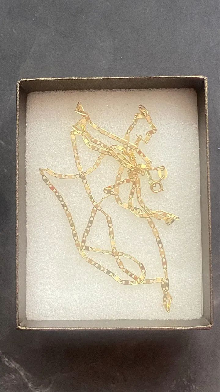 Cordão de ouro 18k piastrine - Foto 3