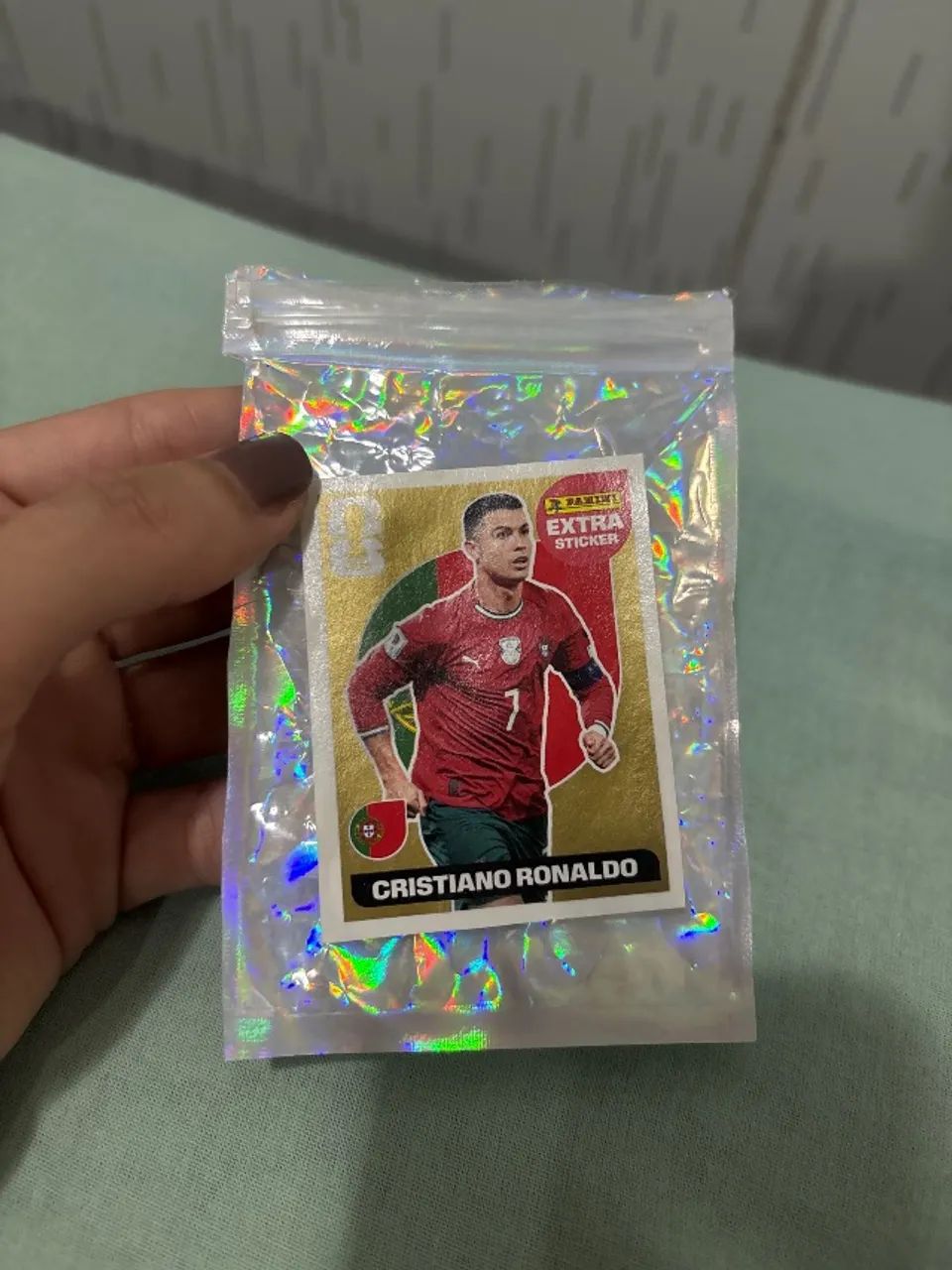Figurinha Cristiano Ronaldo Copa do mundo 2026 