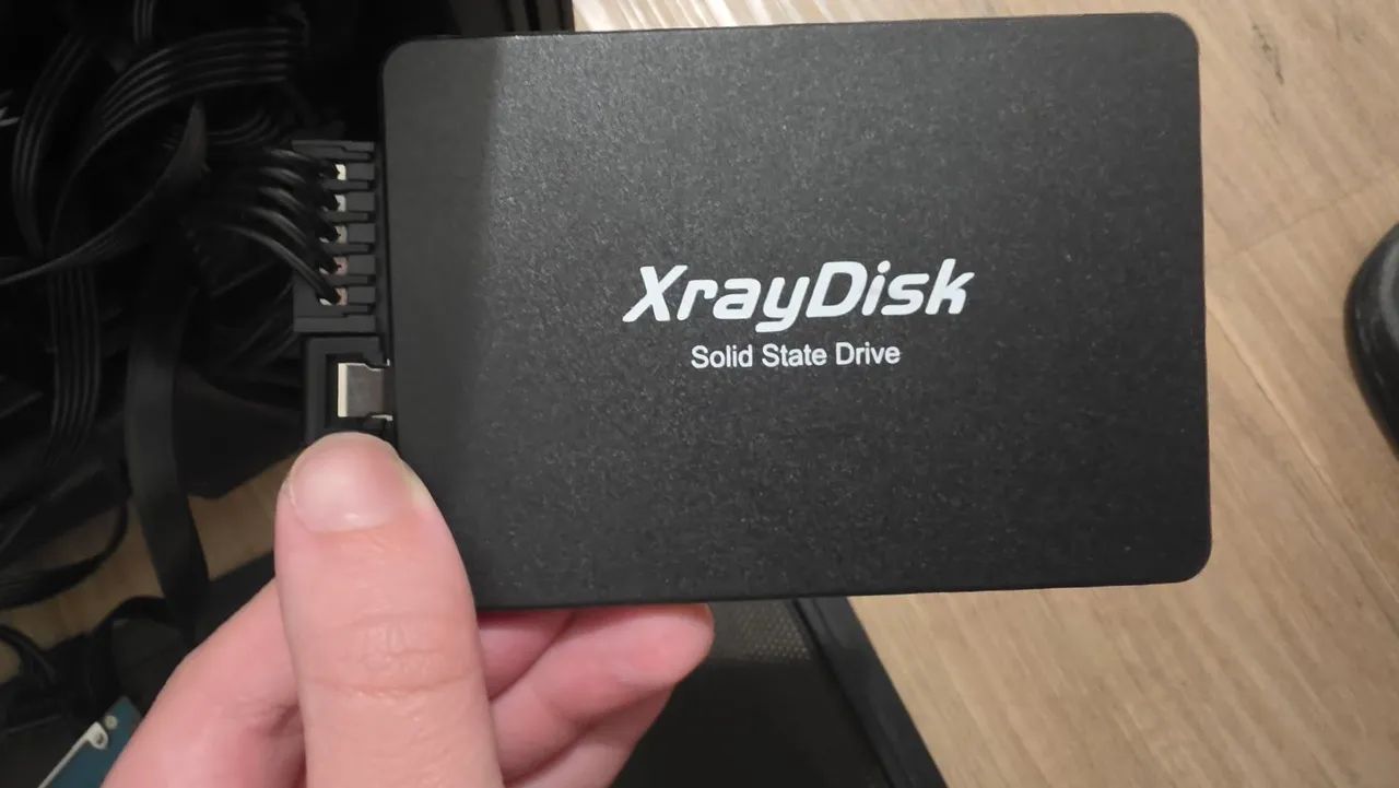 Xraydisk ssd 480gb 100% saúde 