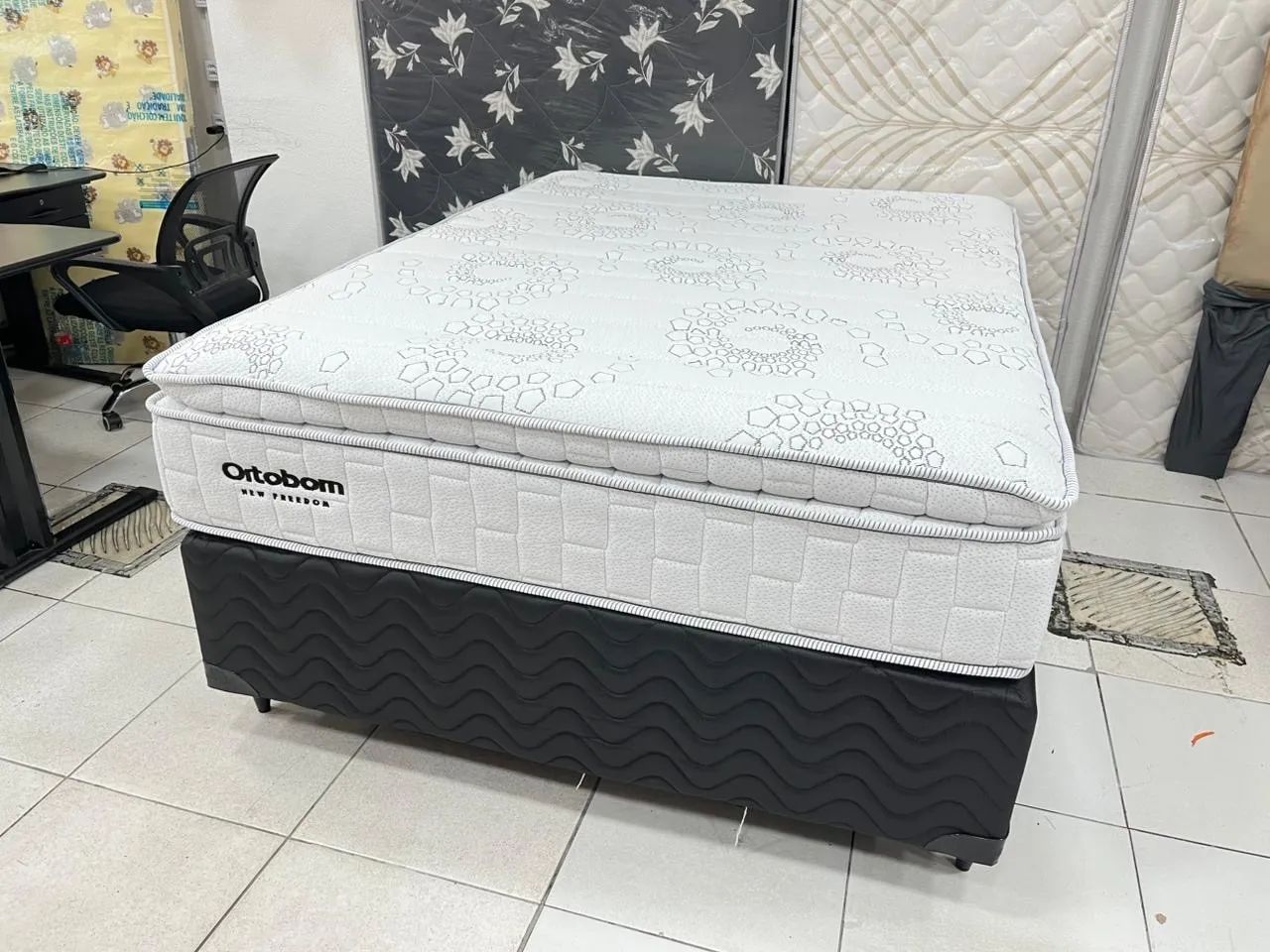 Colchão mais Box Ortobom New Freedom Casal - Foto 2