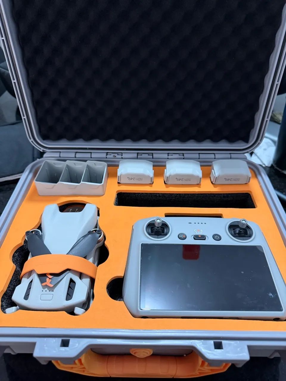 Drone DJI Mini Fly More Combo - Impecável / Completo na Caixa - Foto 4