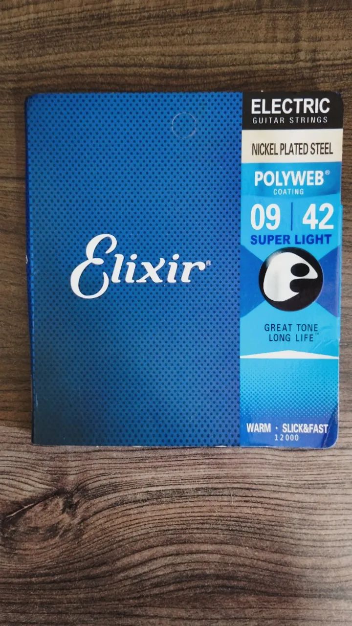 Encordoamento ELIXIR 9.42 (Guitarra)