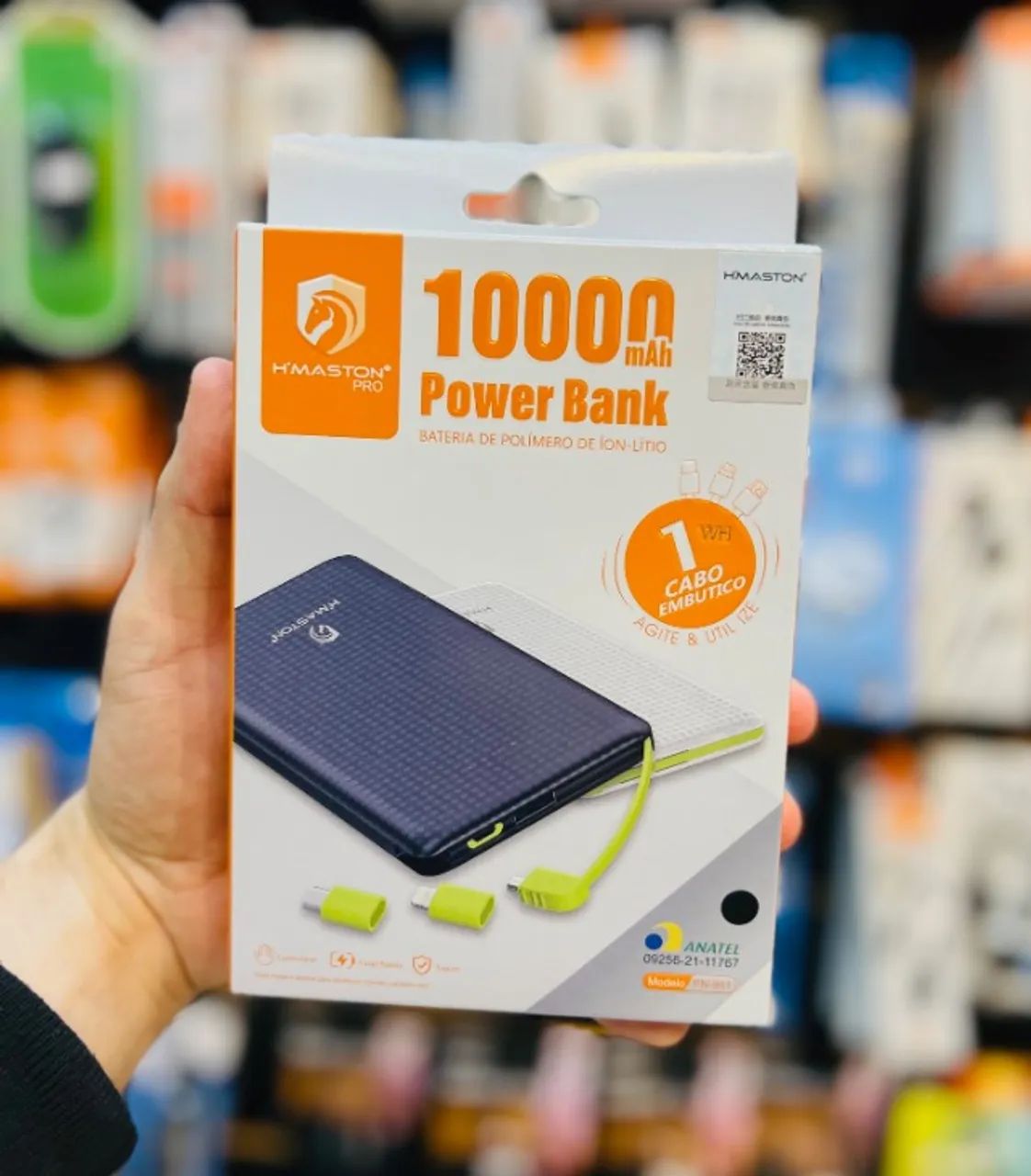 Bateria Externa Para Celular 2 Cargas