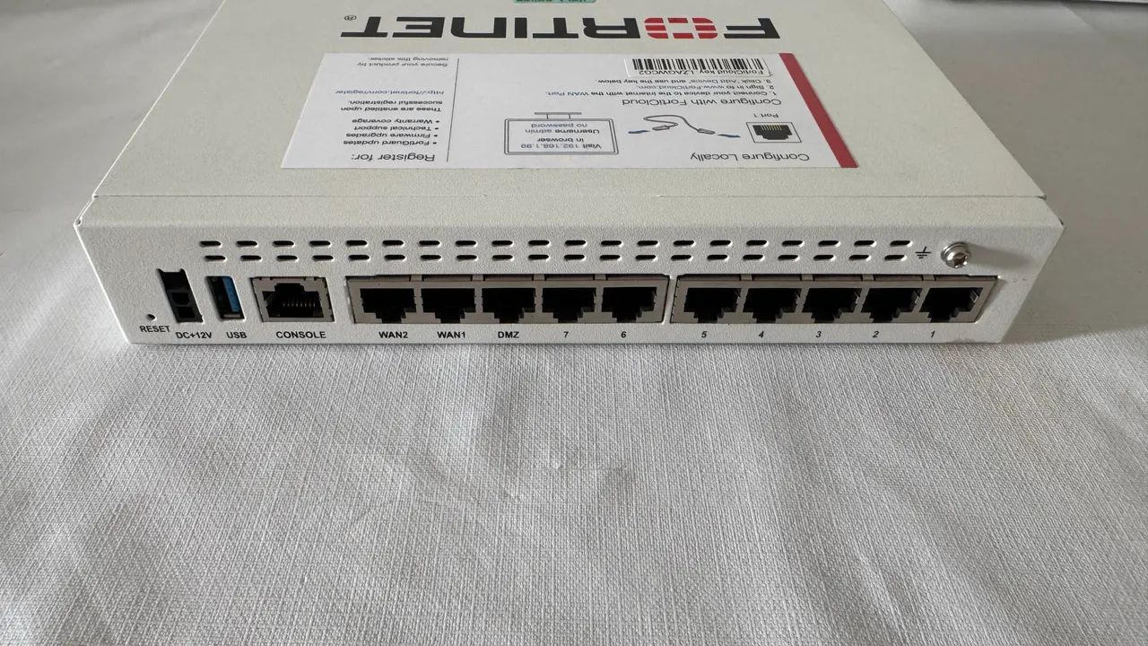 Fortinet FortiGate 60E Firewall - Foto 2