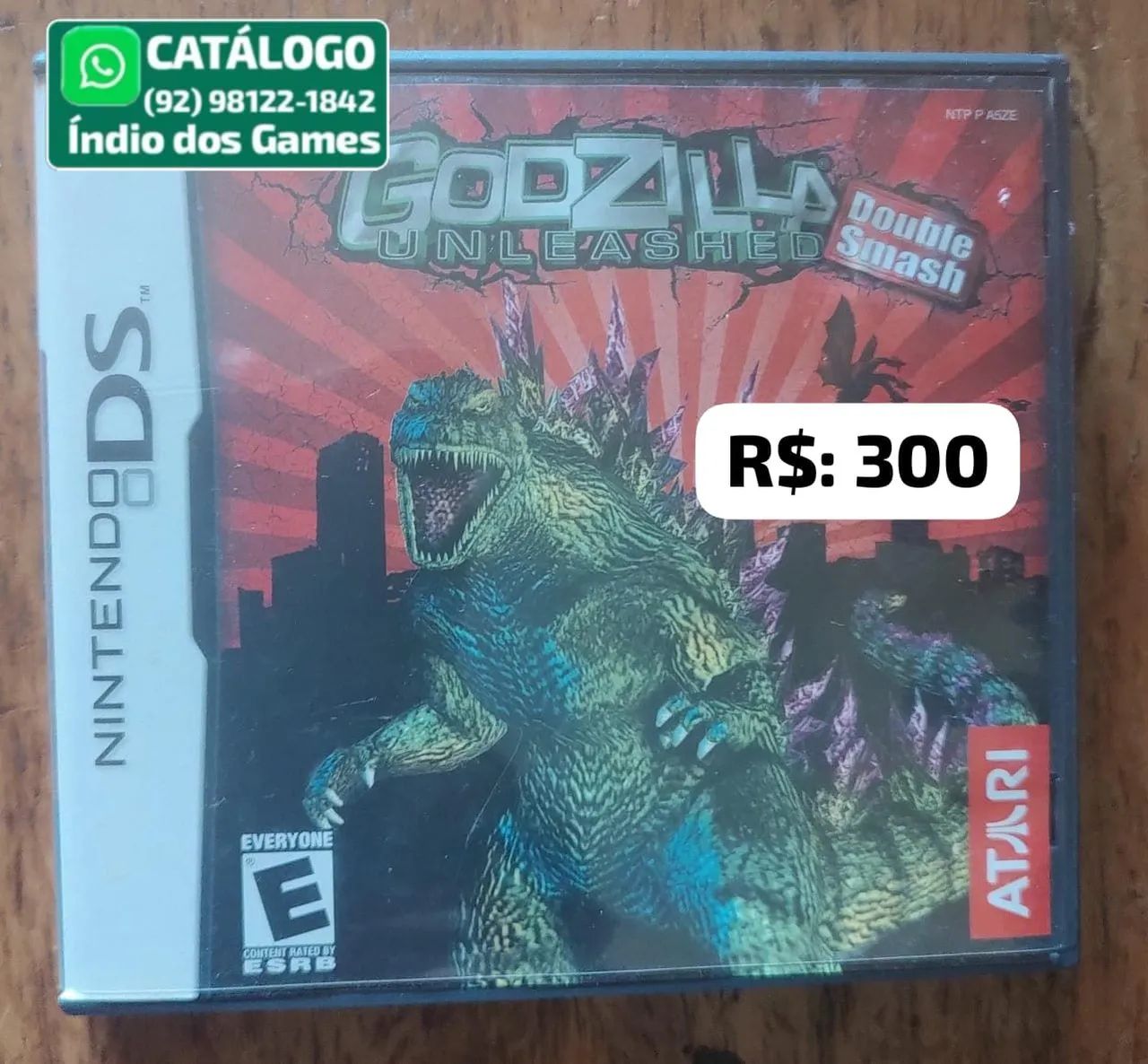 Godzilla Unleashed = R$: 300