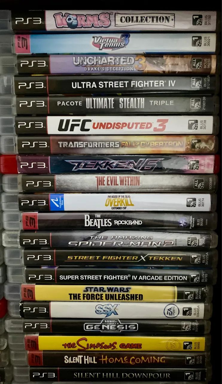JOGOS ORIGINAIS DE PLAYSTATION 3 (PS3) A partir de 30 reais