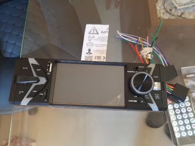 Radio MP5 1Din touch tela 4.2" - Foto 5