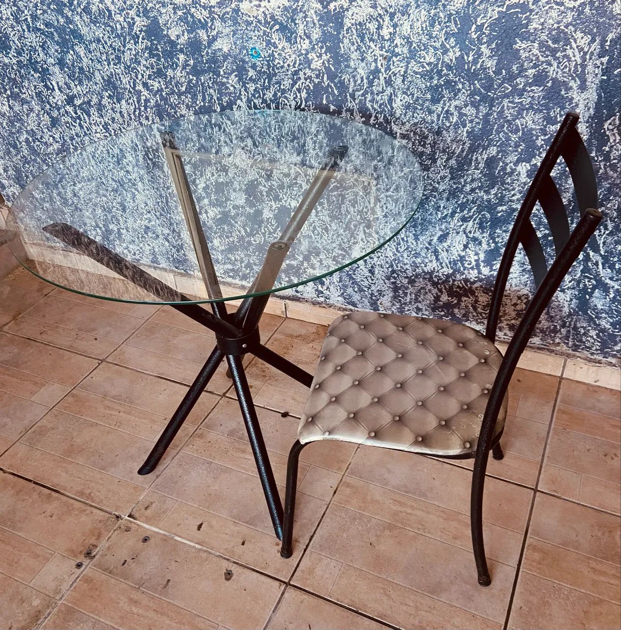 Mesa pequena de vidro  - Foto 2