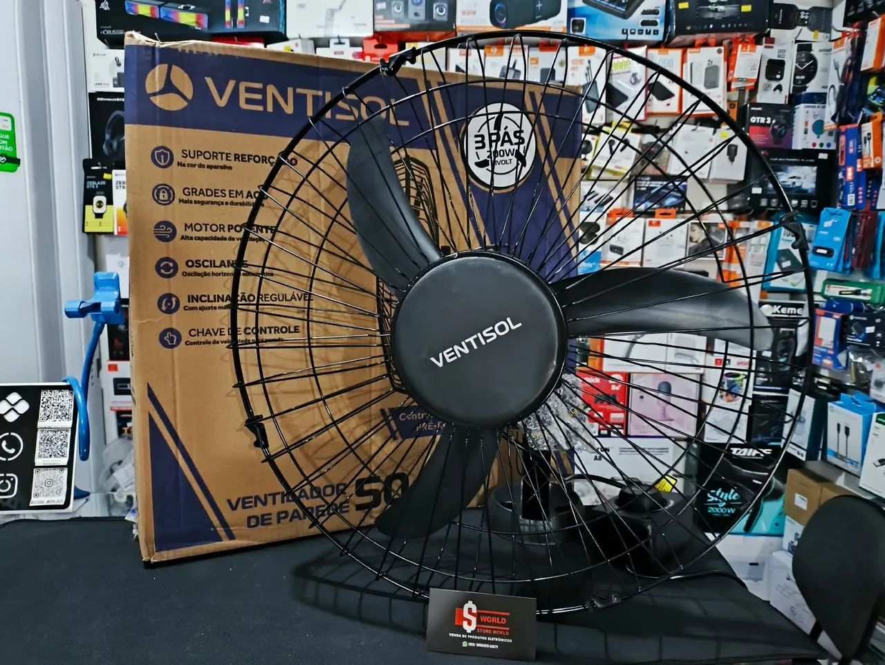 Ventilador de parede 