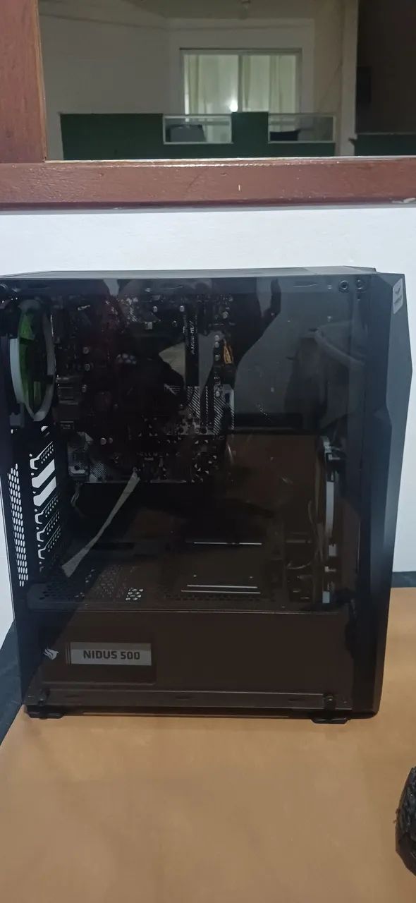 Gabinete com Fonte e placa mãe  - Foto 3