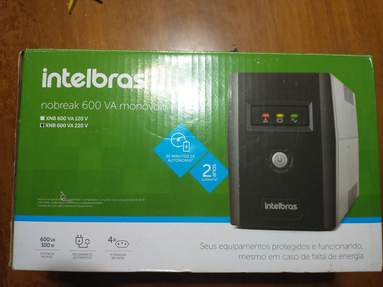 Nobreak 220v Intelbras, 600VA - Foto 2