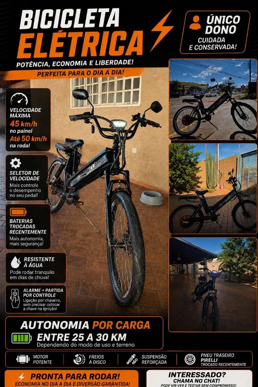 Bike eletrica E-Greffe 