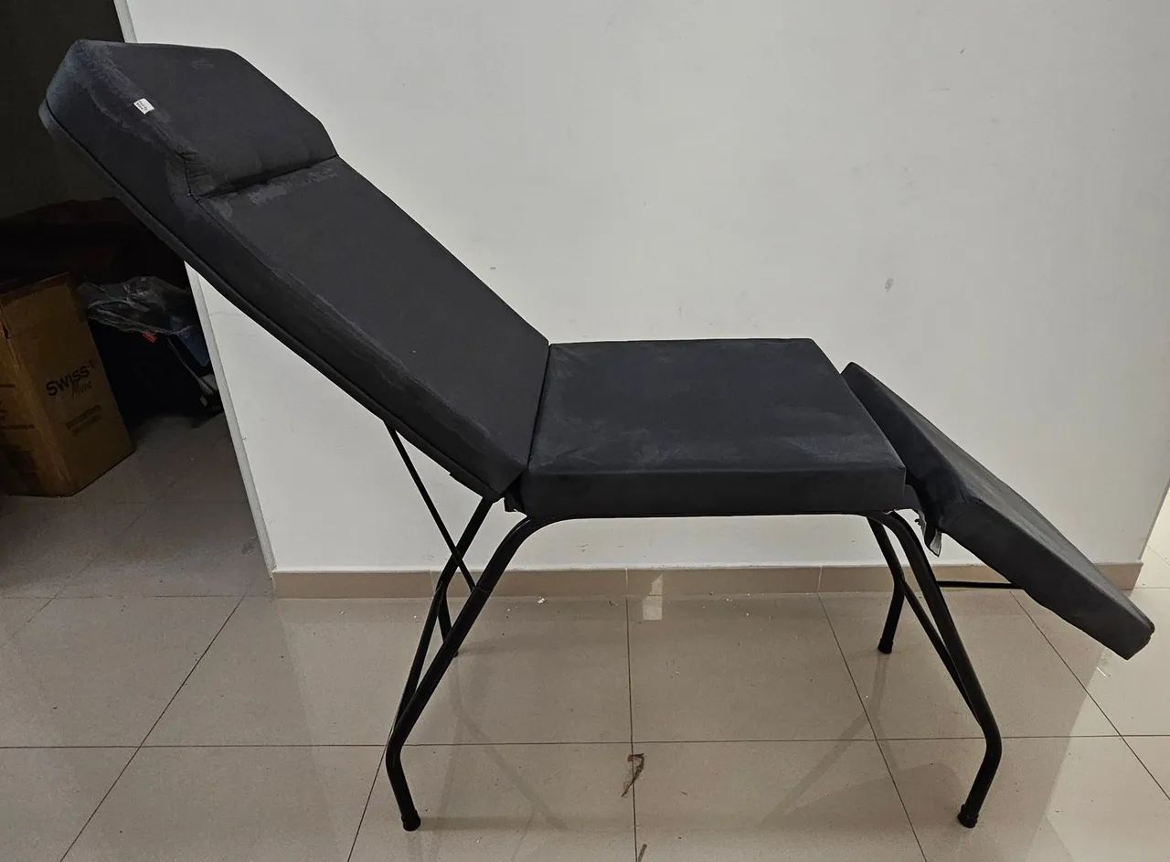 Maca Reclinável 3 posições preta