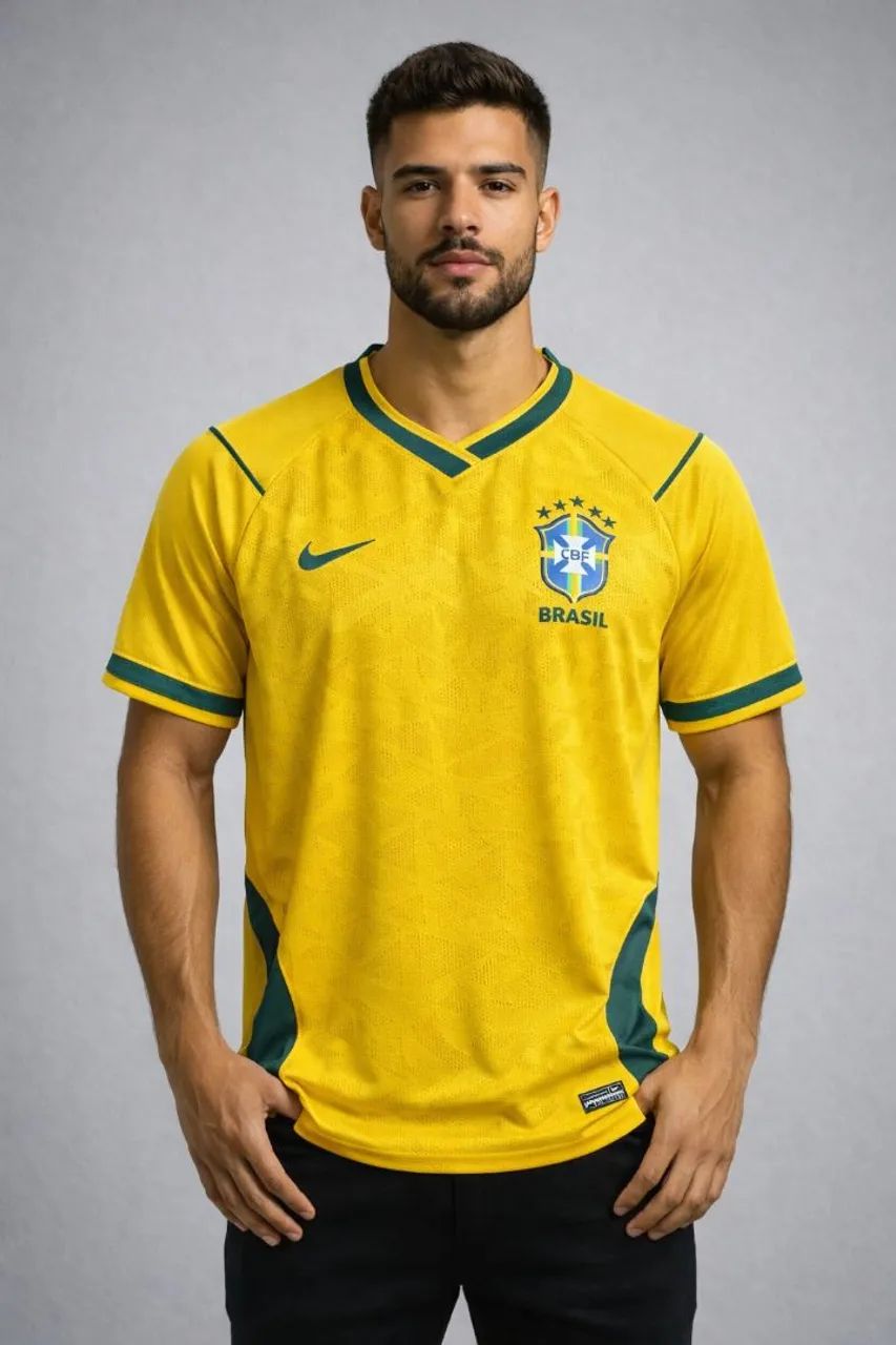 Blusas Brasil dry-fit.( Atacado)