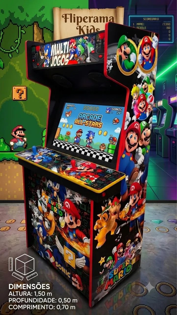 Máquina Multijogos 9800 jogos - Foto 2