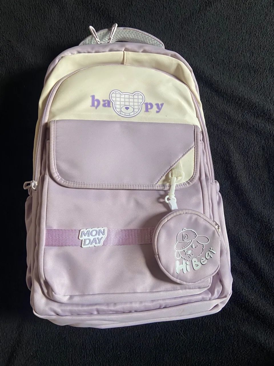 MOCHILA LILÁS 