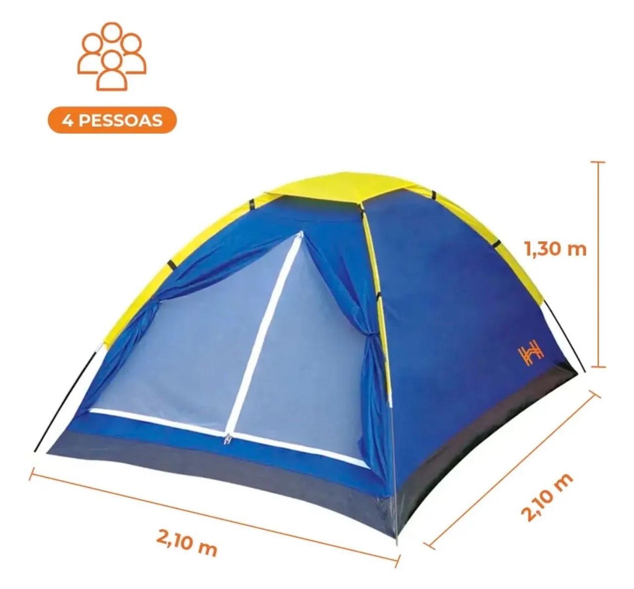 Barraca de Camping para acampamento Homefy - Foto 3