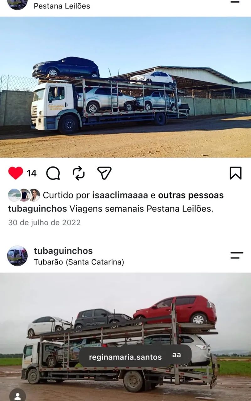 Cegonha para 5 carros  - Foto 4