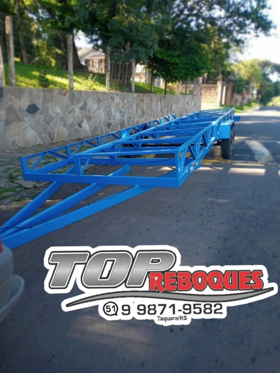 Reboque de piscina/ plataforma de piscina  - R12 - Foto 2