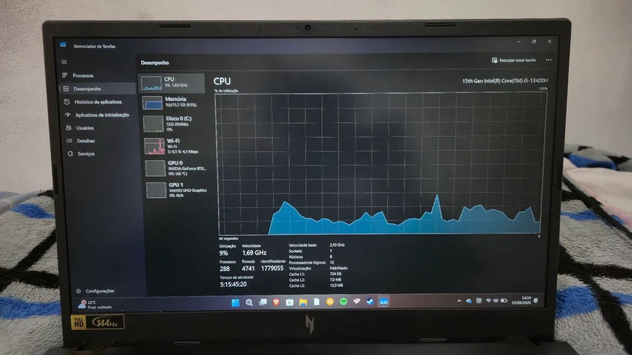 Notebook Acer nitro v15 - rtx 4050 - Foto 4