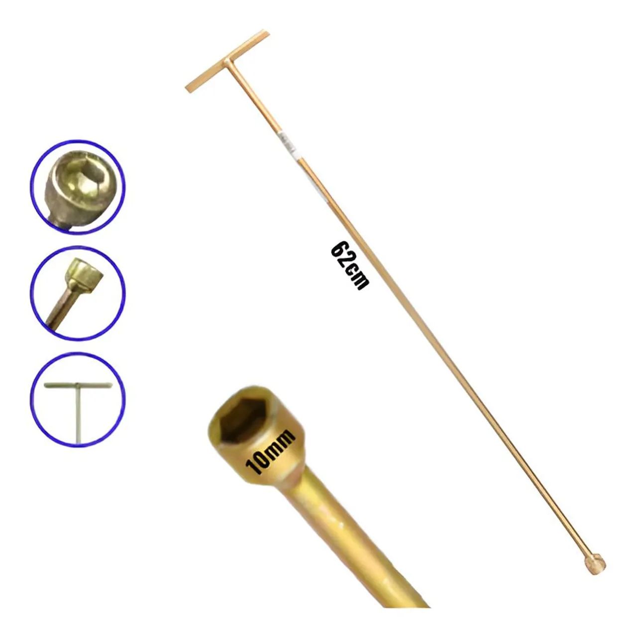 Chave T 10mm - NOVA