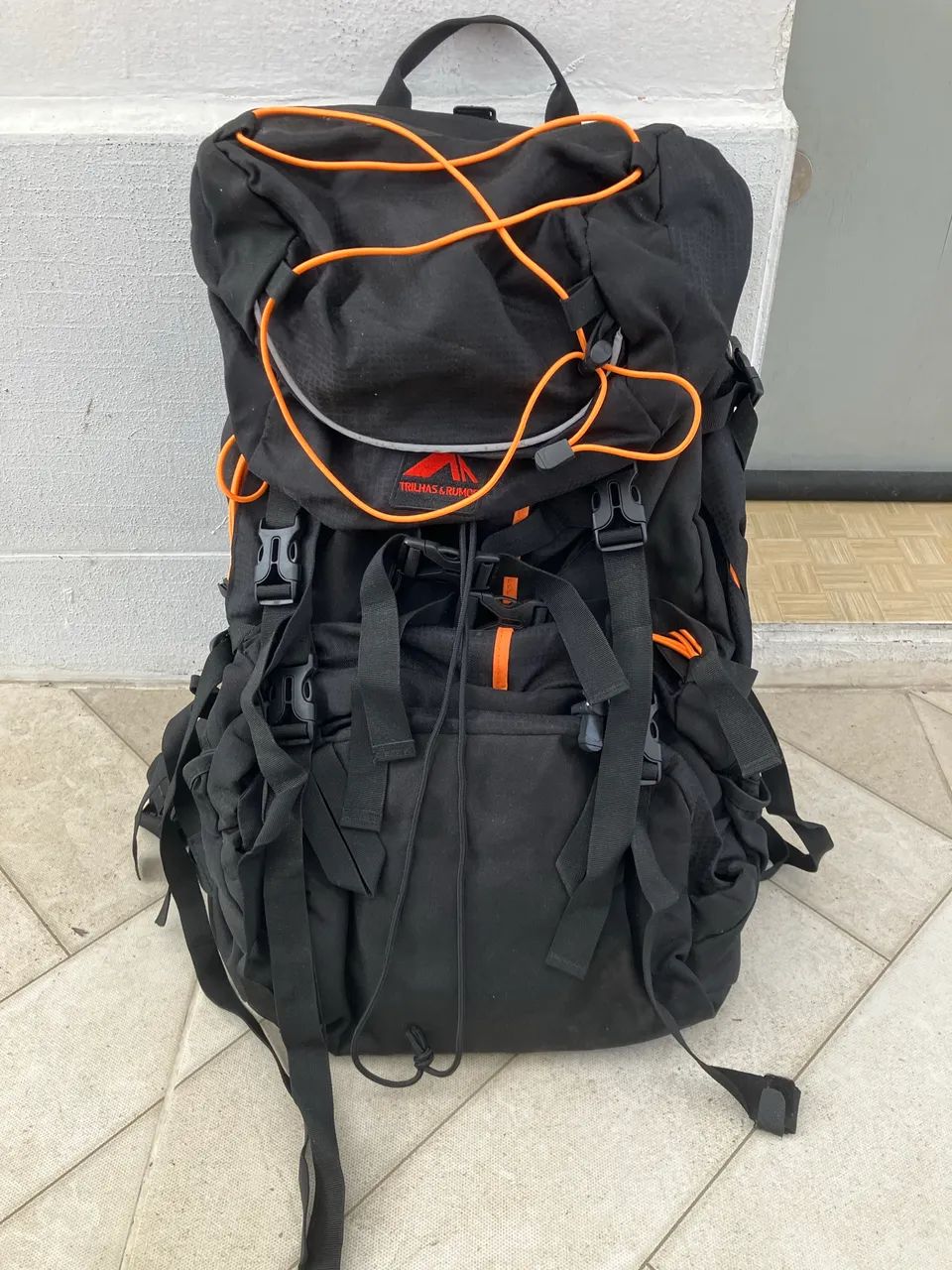 Mochila cargueira trilhas e rumos 65 + 10 - Foto 5