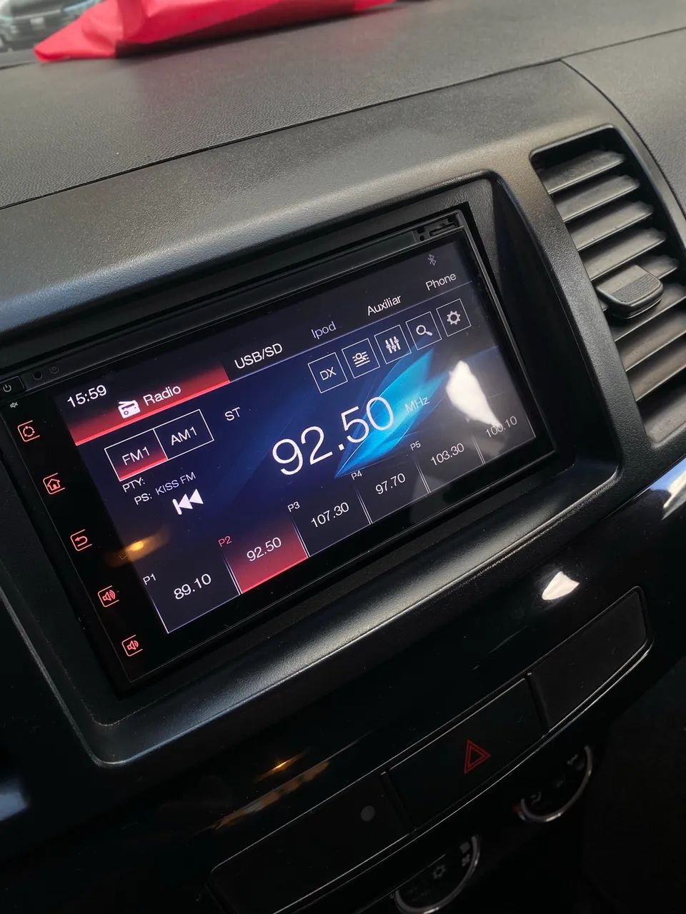 Som Automotivo 2 DIN - Hansey DD3016 - Com TV Digital - Acompanha câmera de ré  - Foto 6