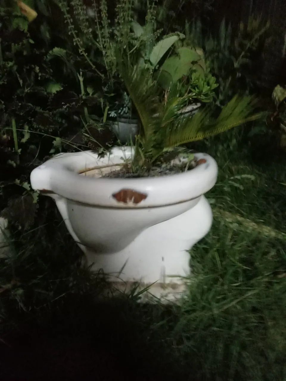 Vaso sanitario de ferro fundido.peça rara