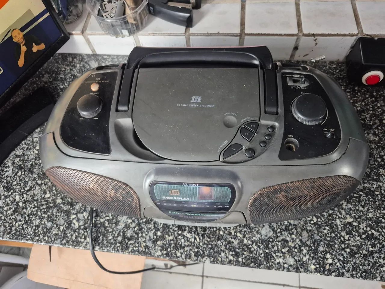 Mini system antigo rádio AM, FM  - Foto 5