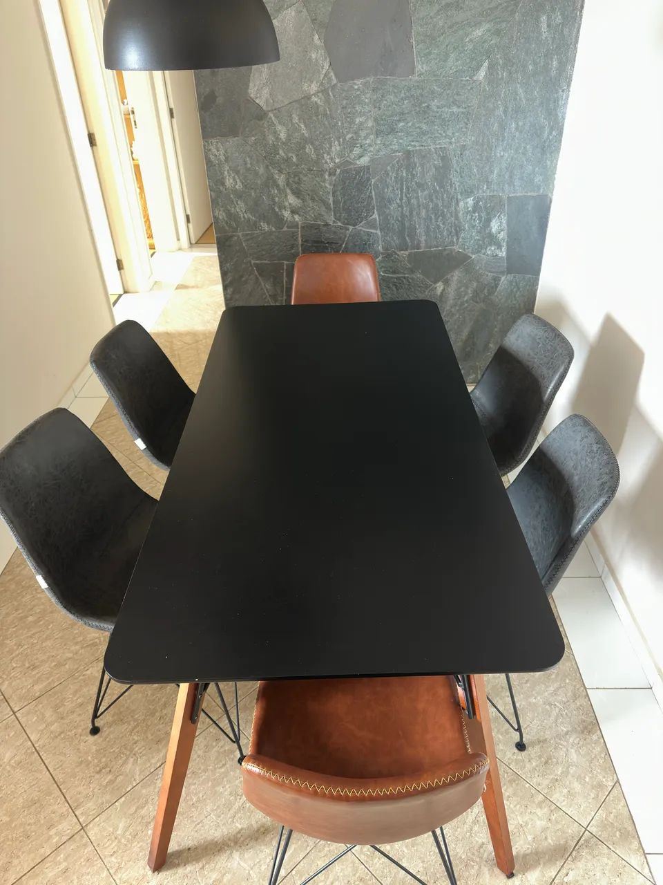 Conjunto de mesa e cadeiras Tok&Stok